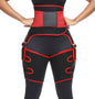 Sports Waist Belt Adjustable One-piece Girdle Leg Straps