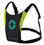 USB Rechargeable Reflective Vest Backpack with LED Turn Signal Light Remote Control Outdoor Sport Safety Bag Gear for Cycling